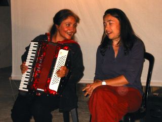 Michèle Bernard et Lucile Brisset
